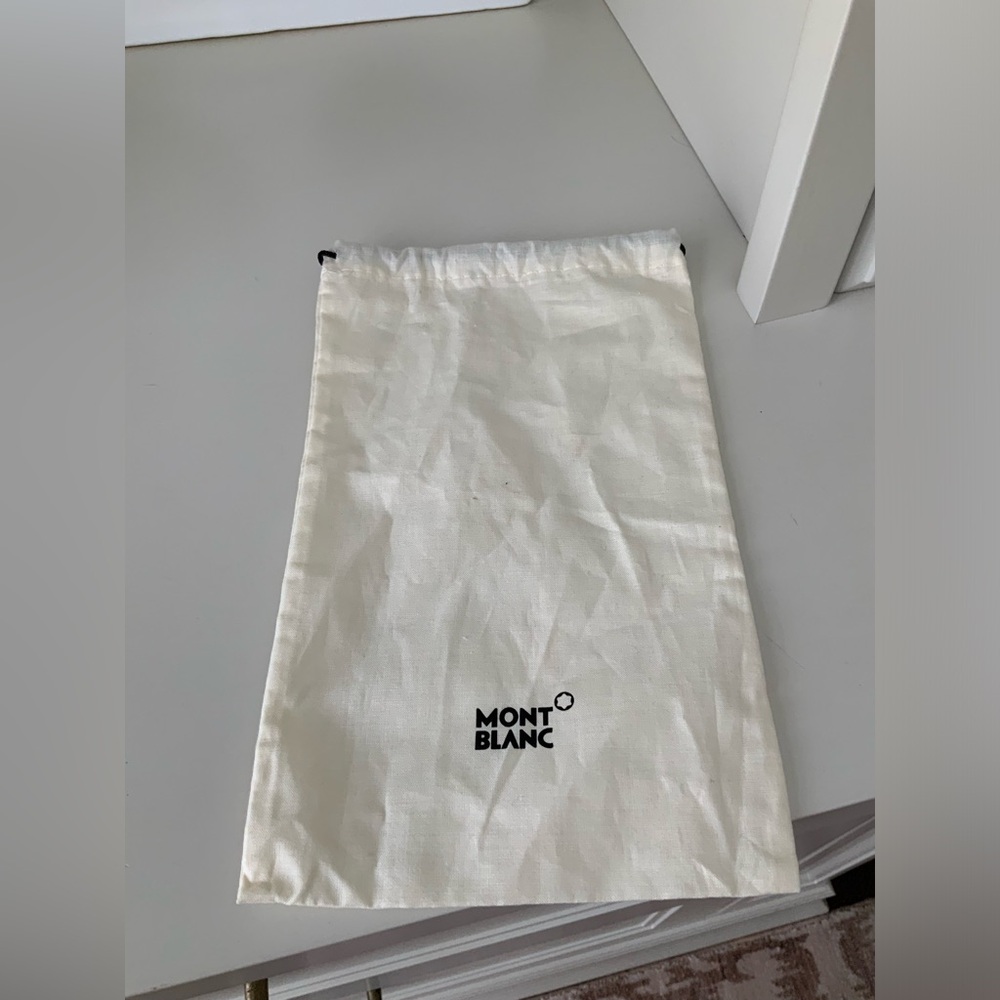 MONT BLANC Dust Bag 10” X 6.5” Excellent Condition